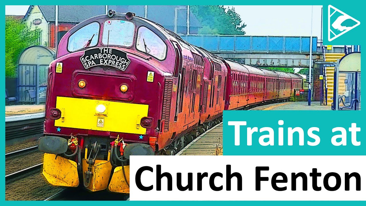 Trains at Church Fenton 29/07/2021