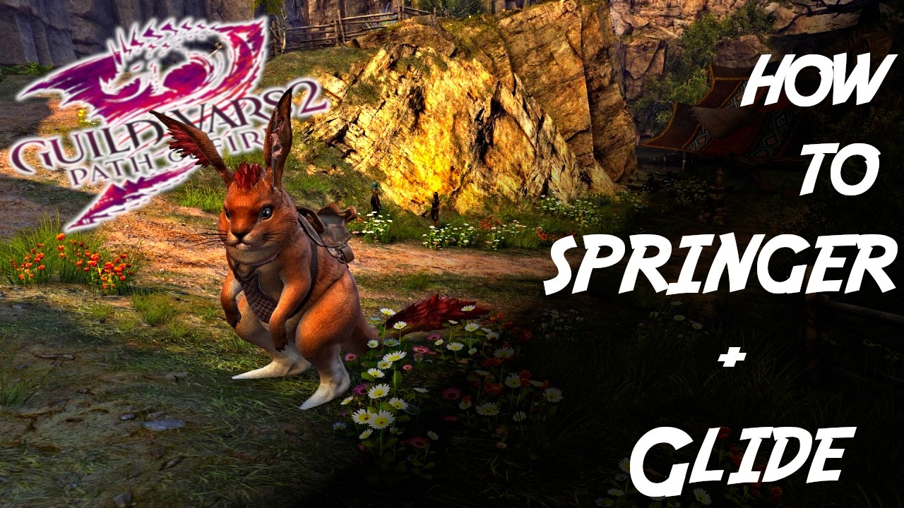 Guild Wars 2 - Quick Guide on how to SPRINGER + GLIDE