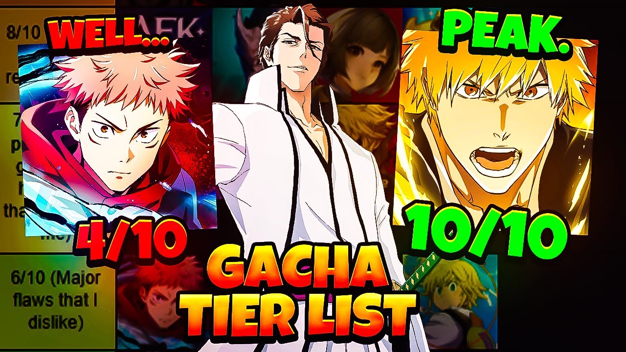 the truth - the most objective gacha tier list you will ever see