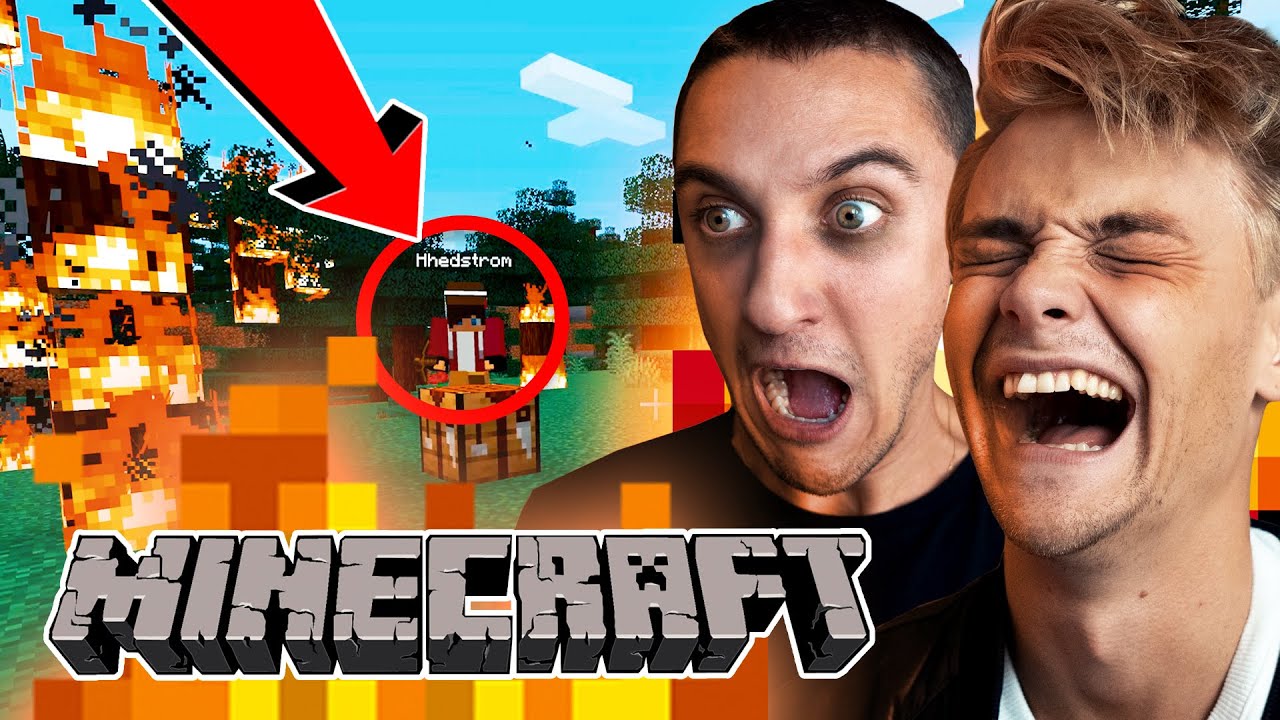 Hampus Hedström Bränner Ner ALLT!! **MINECRAFT AVSNITT 005**