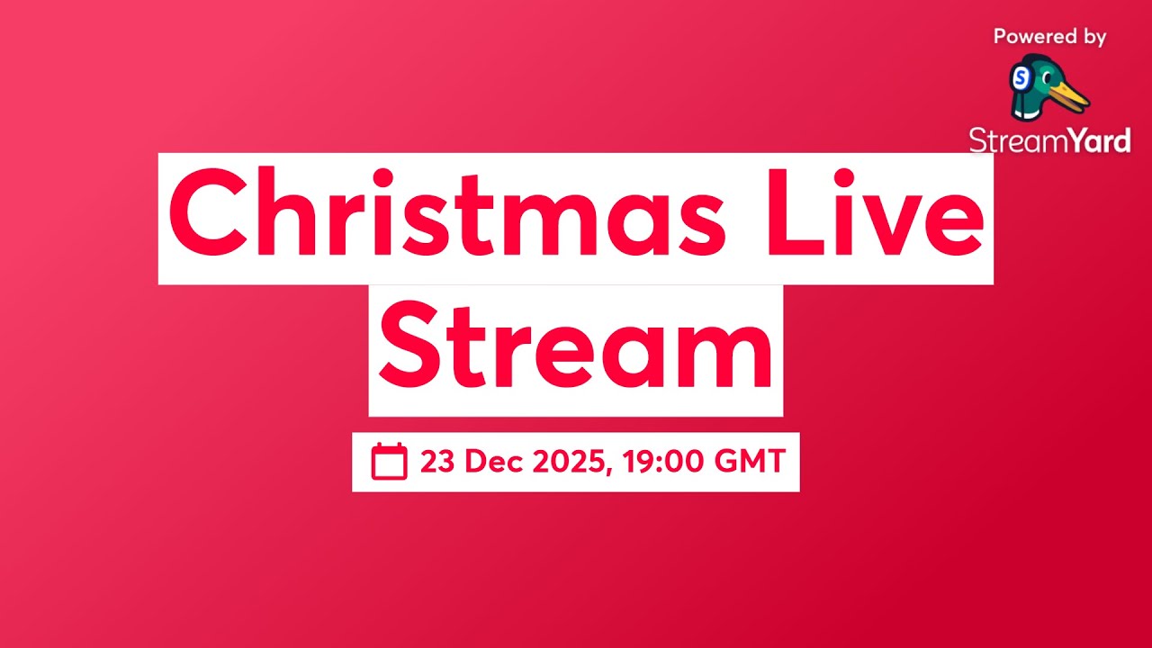 Christmas Live Stream