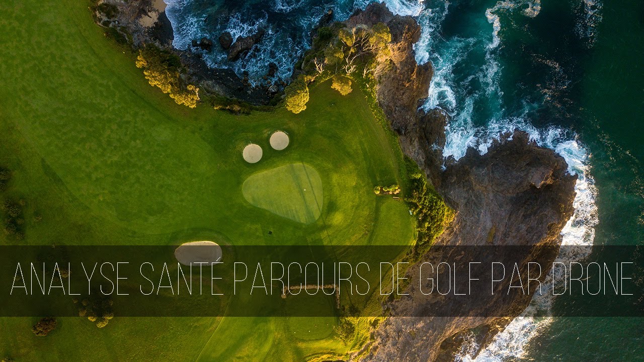 Analyse et traitement parcours de golf par drone.