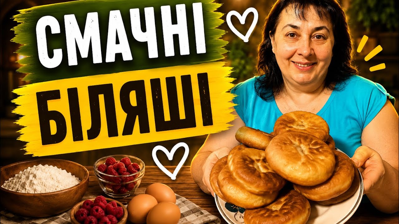 ЯК СМАЧНО ПРИГОТУВАТИ БІЛЯШІ | Олена Томашевська