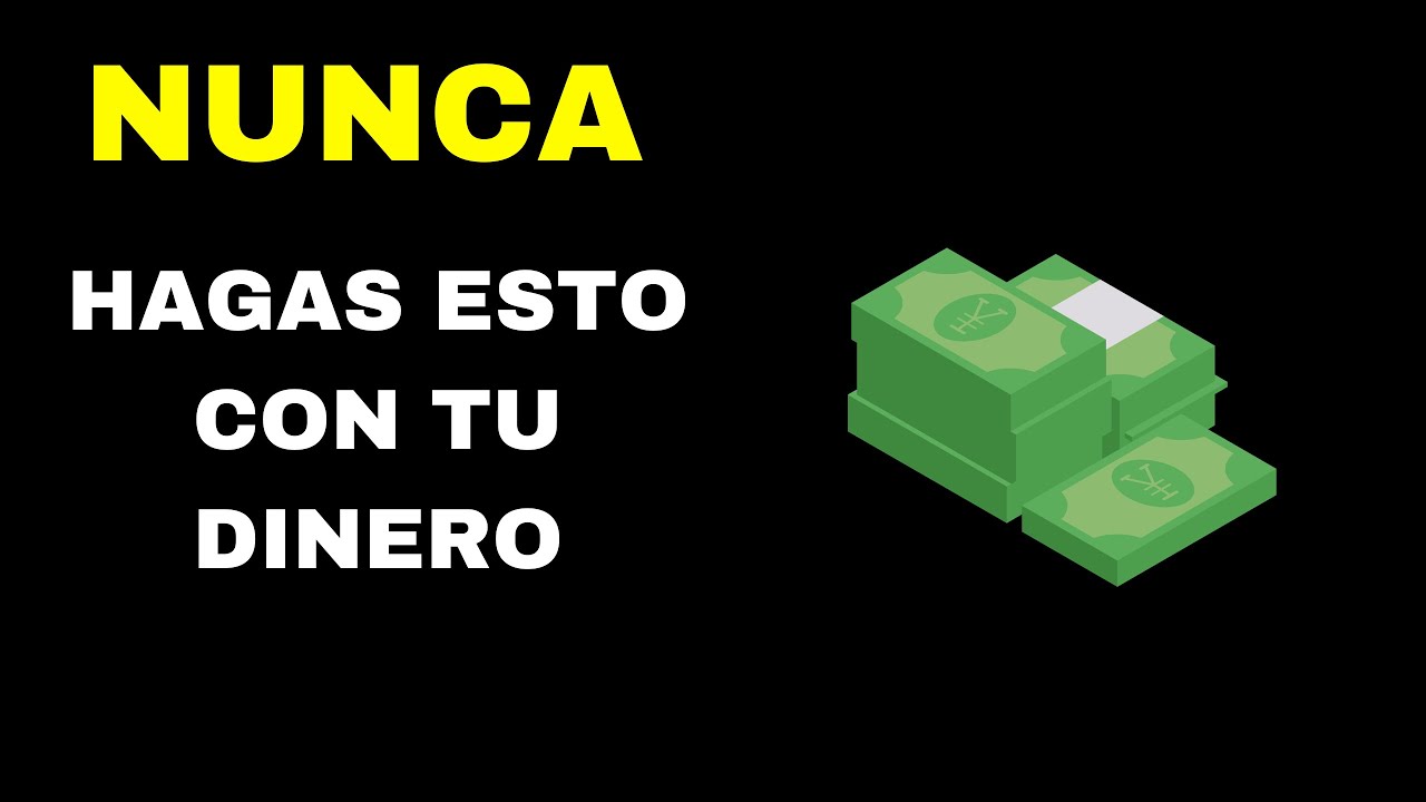 MALOS H&Aacute;BITOS con el DINERO que ARRUINAN tu VIDA