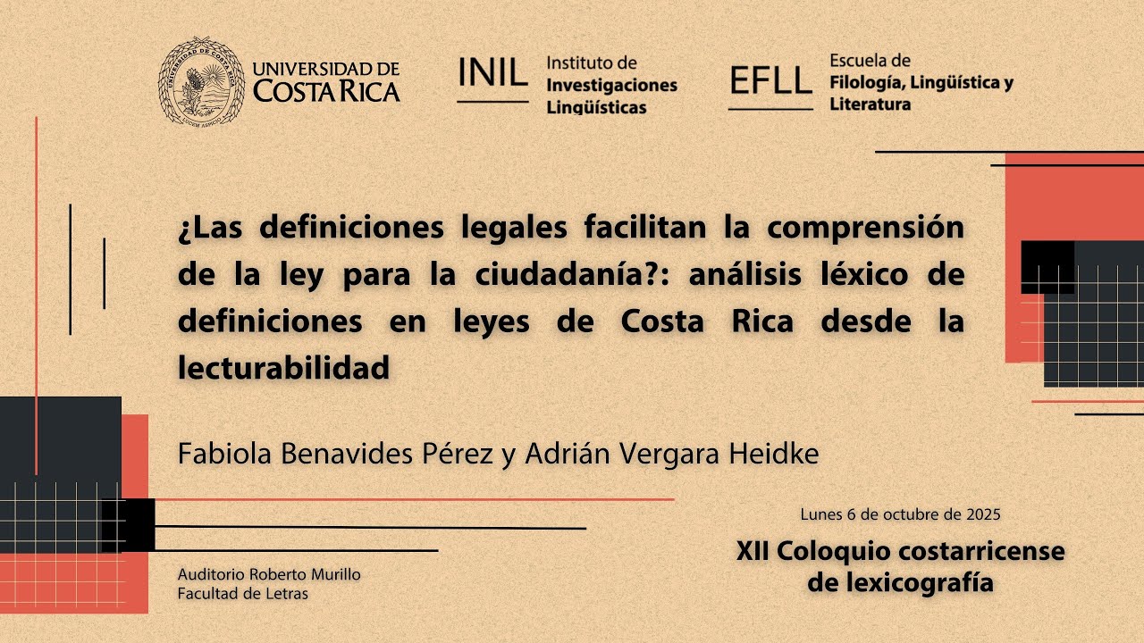 ¿Las definiciones legales facilitan la comprensión de la ley para la ciudadanía? – CCLXII