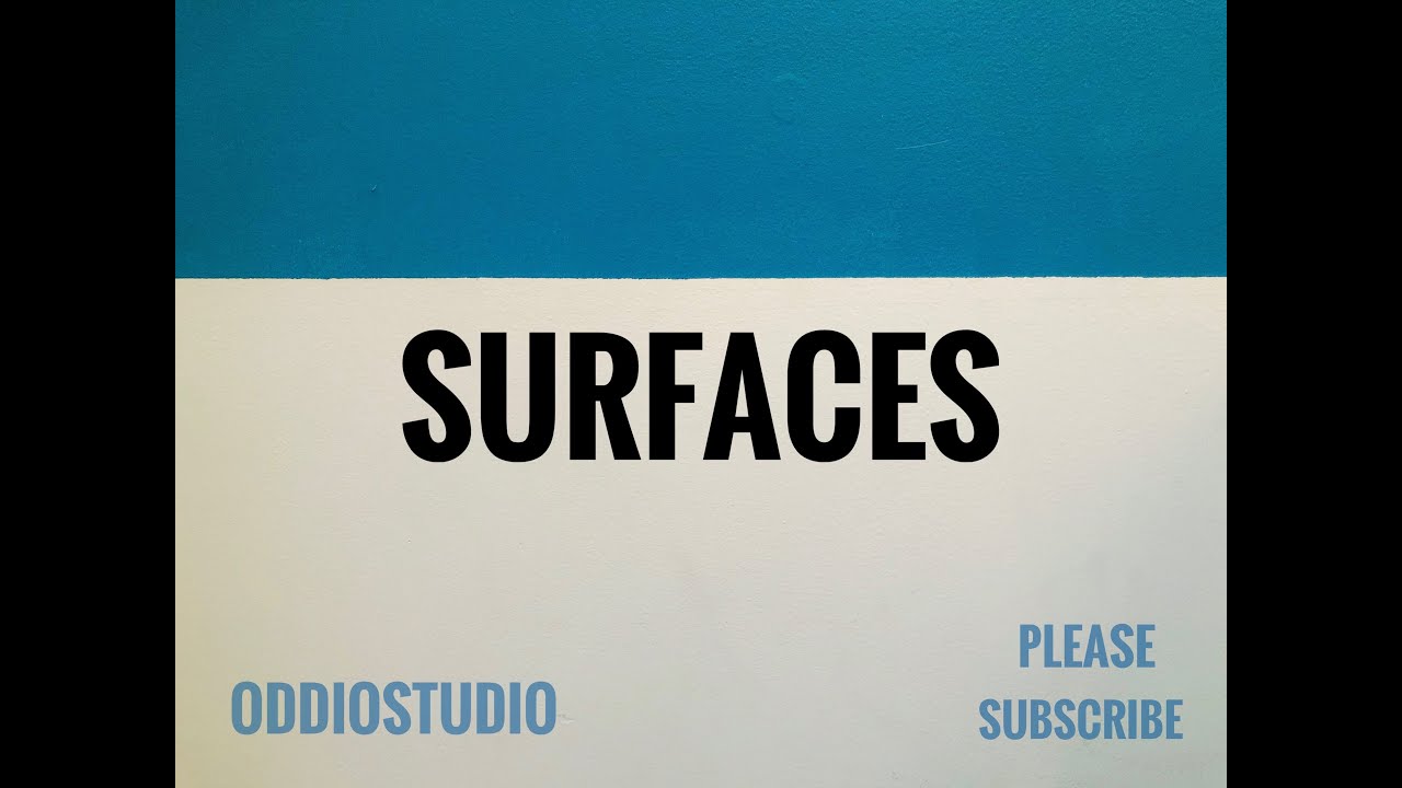 Creating surfaces for Footsteps recording.