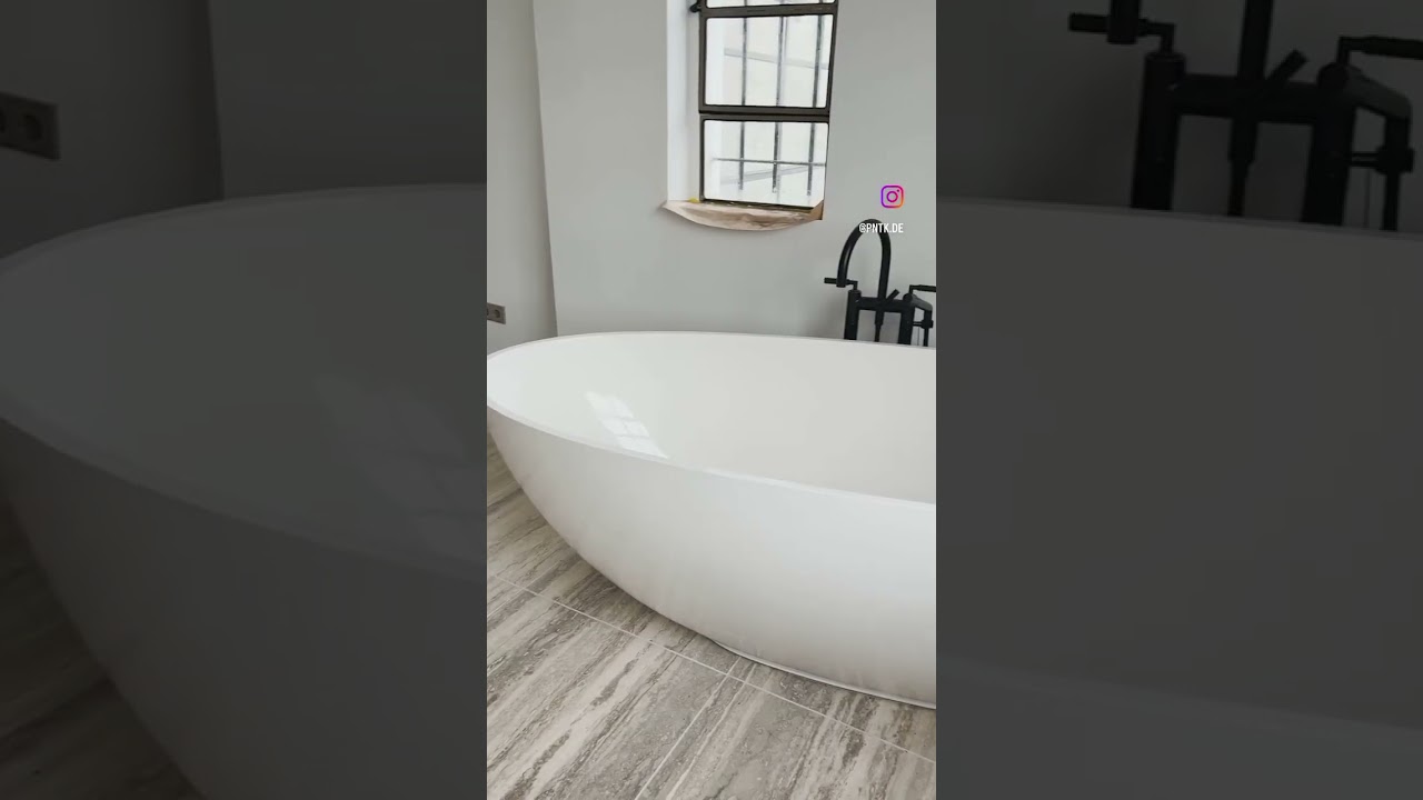 Travertin im Bad?  #luxuswohnungen #loft #natursteinbad #luxusbad
