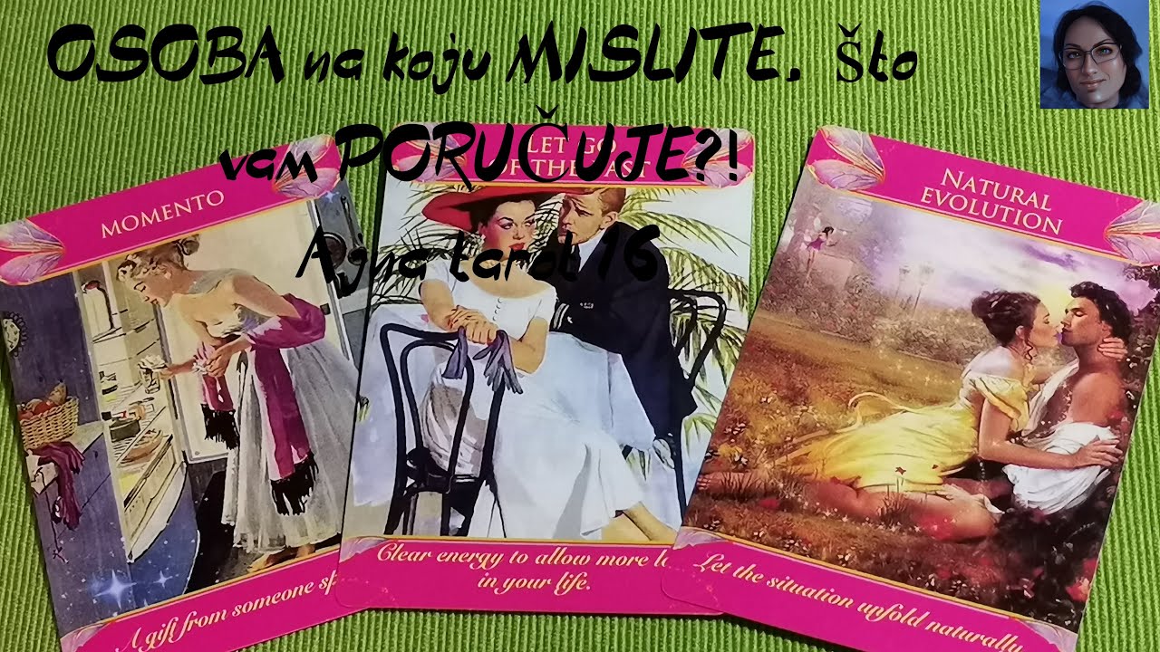 OSOBA na koju MISLITE, što vam PORUČUJE?! /Intuitivno/generalno LJ.T.Č. /odaberi kristal /bezvremeno