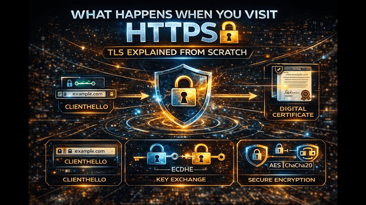 What Happens When You Visit HTTPS? – TLS Explained from Scratch