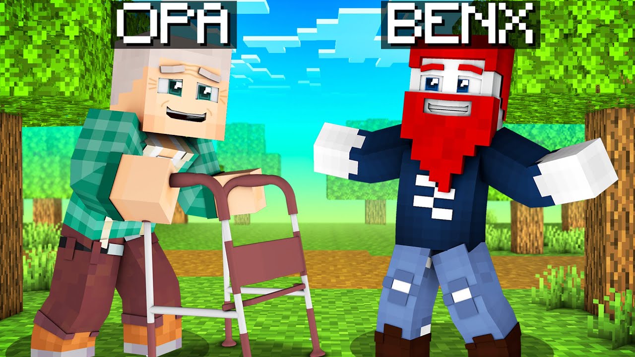WIR TREFFEN EINEN VERWIRRTEN OPA! - Minecraft Freunde