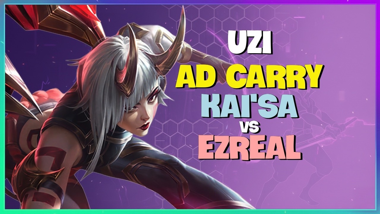 Uzi Kai'Sa : Gã Này HỦY DIỆT Ezreal Bằng Kiting ĐẲNG CẤP - Vietsub