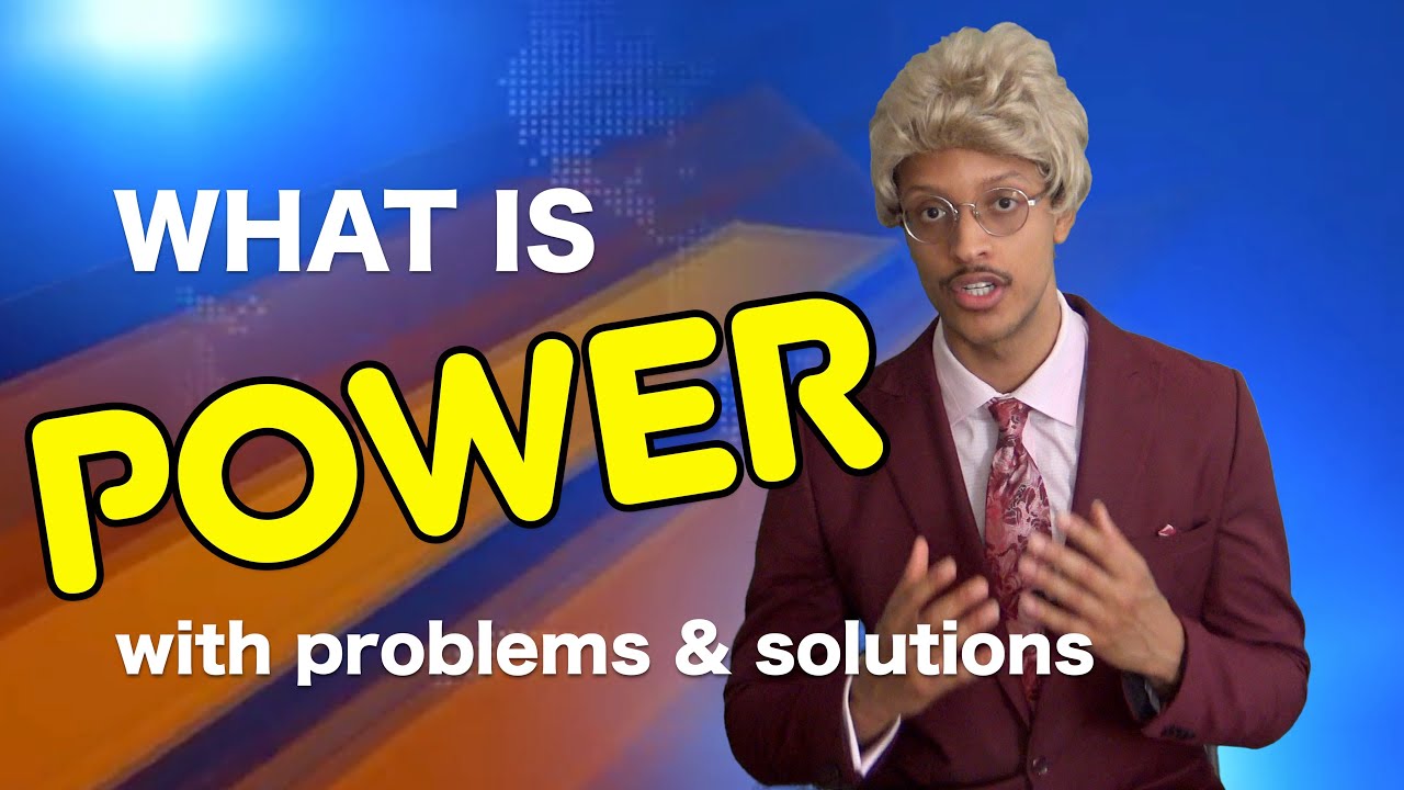 What Is Power? (Physics) Power Problems & Solutions - The Last Science Show