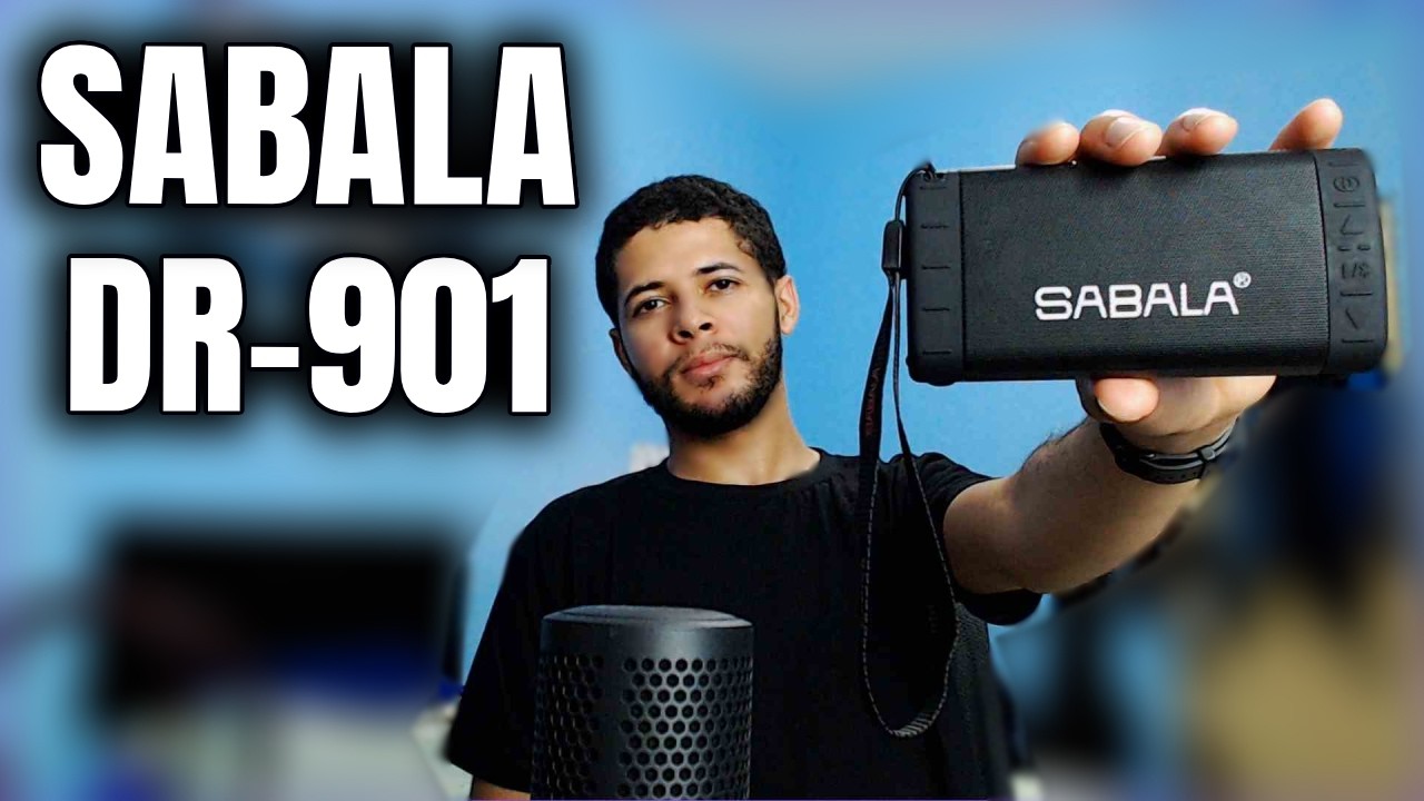 Caixa de som Sabala Dr-901. Pequena, Mas Potente.