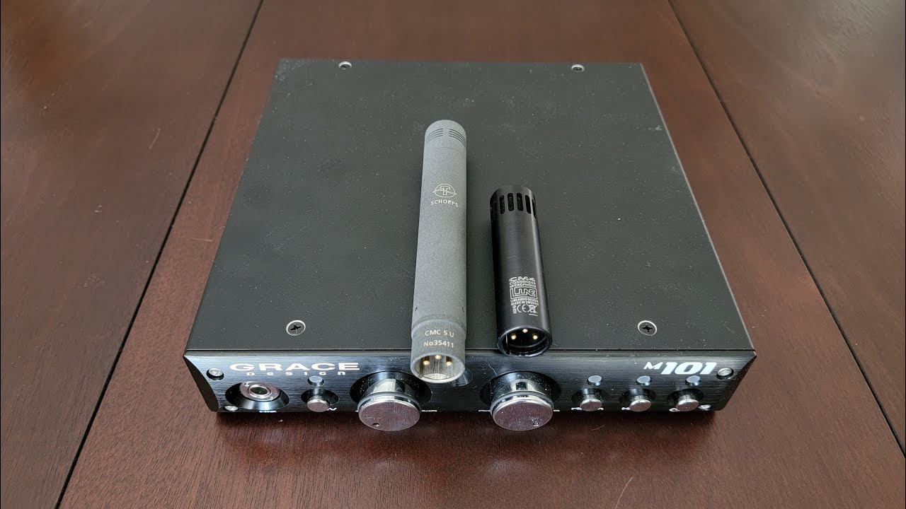 Line Audio CM4 and Schoeps CMC5U-Mk4 Spoken Word comparison with Grace M101 & Apogee Duet 3