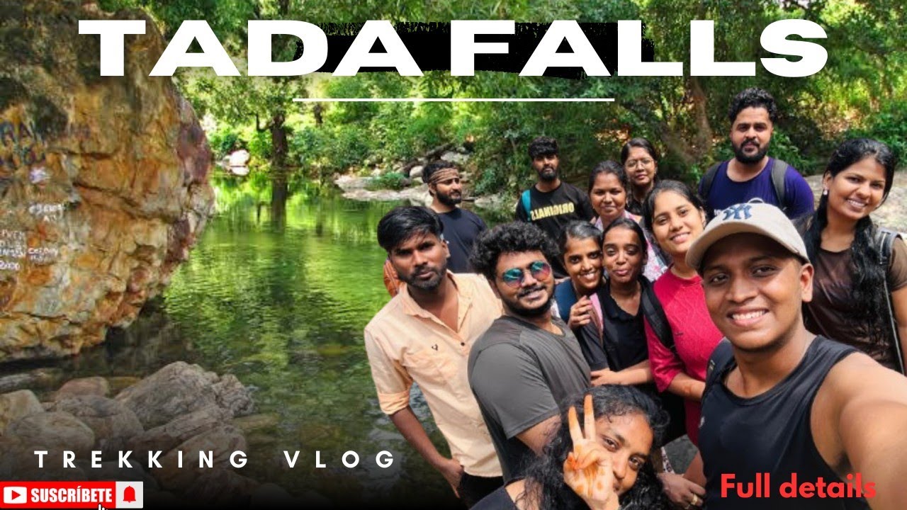 TADA FALLS VLOG | TRAVEL FULL DETAIL  | Trekking One day trip | SVC VLOGS .