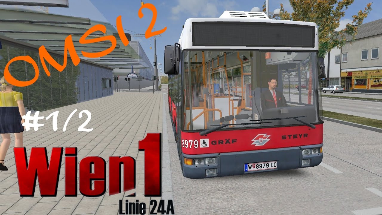 OMSI 2 Let's Show Wien 1 Linie 24A Kagraner Platz → Invalidensiedlung | NL 205 (1/2) ☆ OMSI 2
