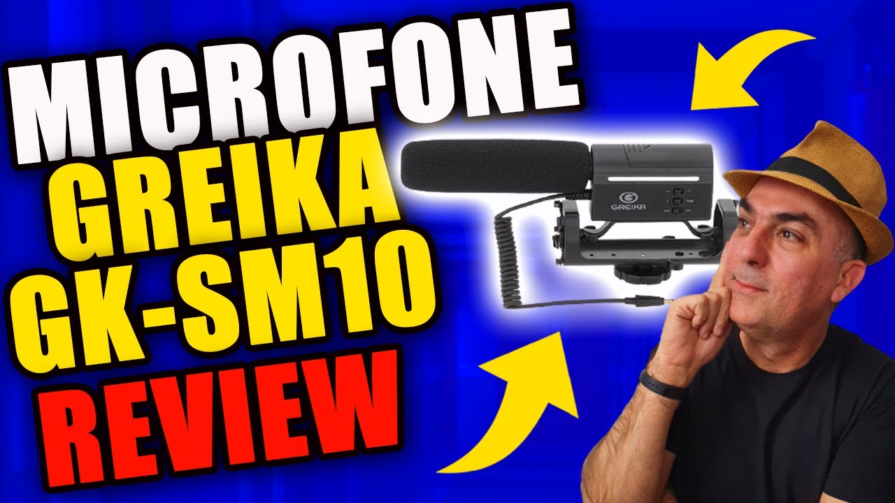 Microfone Greika GK-SM10 Review Veja Aqui Antes de Comprar🤔