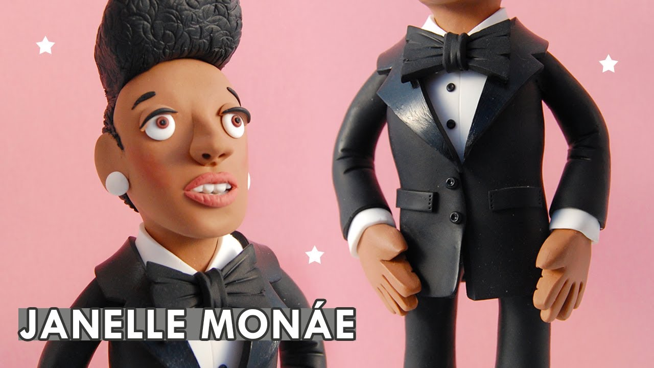Sculpting JANELLE MONÁE (Tightrope) with Polymer Clay