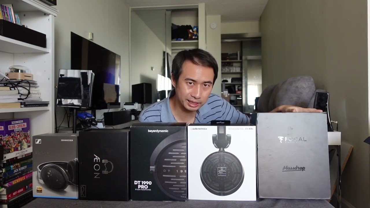 Open back headphone comparison! Senn HD650, Beyer DT1990 Pro, Focal Elex, DC Aeon X Open, AT R70x