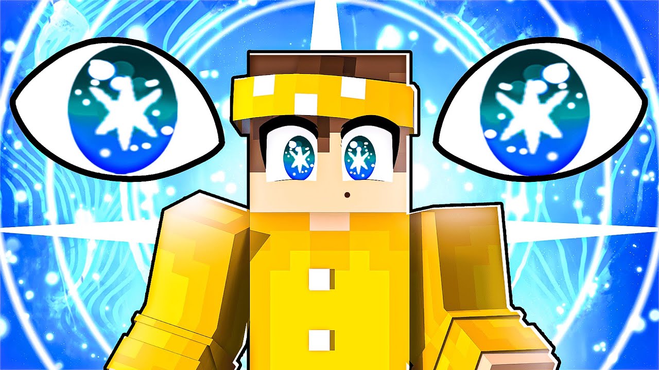 ALEX MONTE tem os OLHOS DE DEUSES no Minecraft