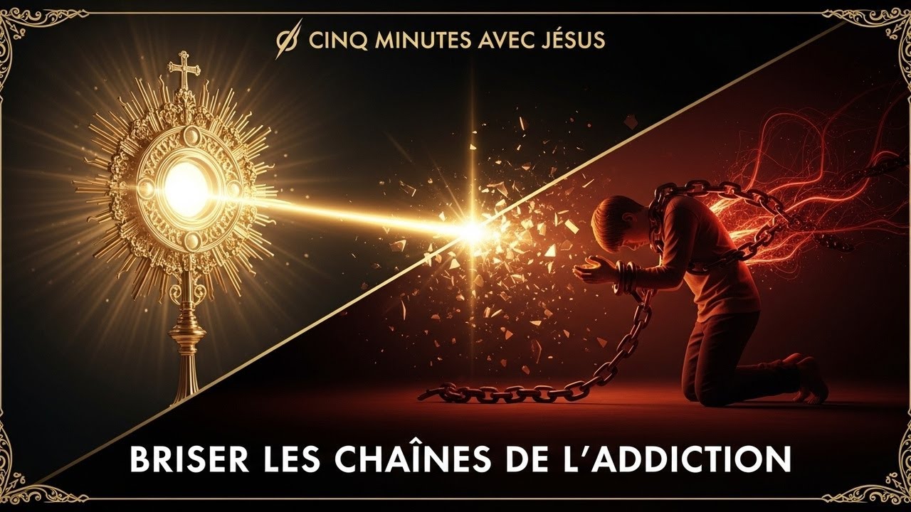 Cinq Minutes avec Jésus au Saint-Sacrement : Briser les Chaînes de l'Addiction