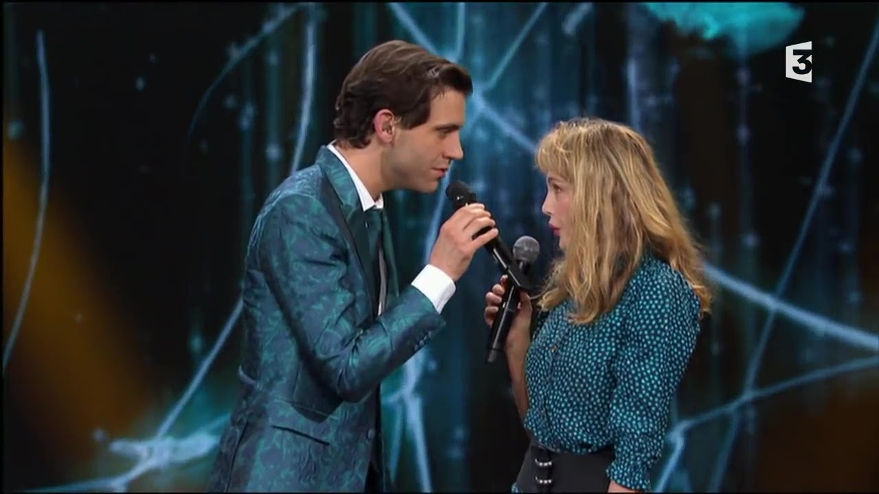 Arielle Dombasle & Mika - L'anamour (Du Côté de Chez Dave) (Jane Birkin & Gainsbourg) (21 Juin 2015)