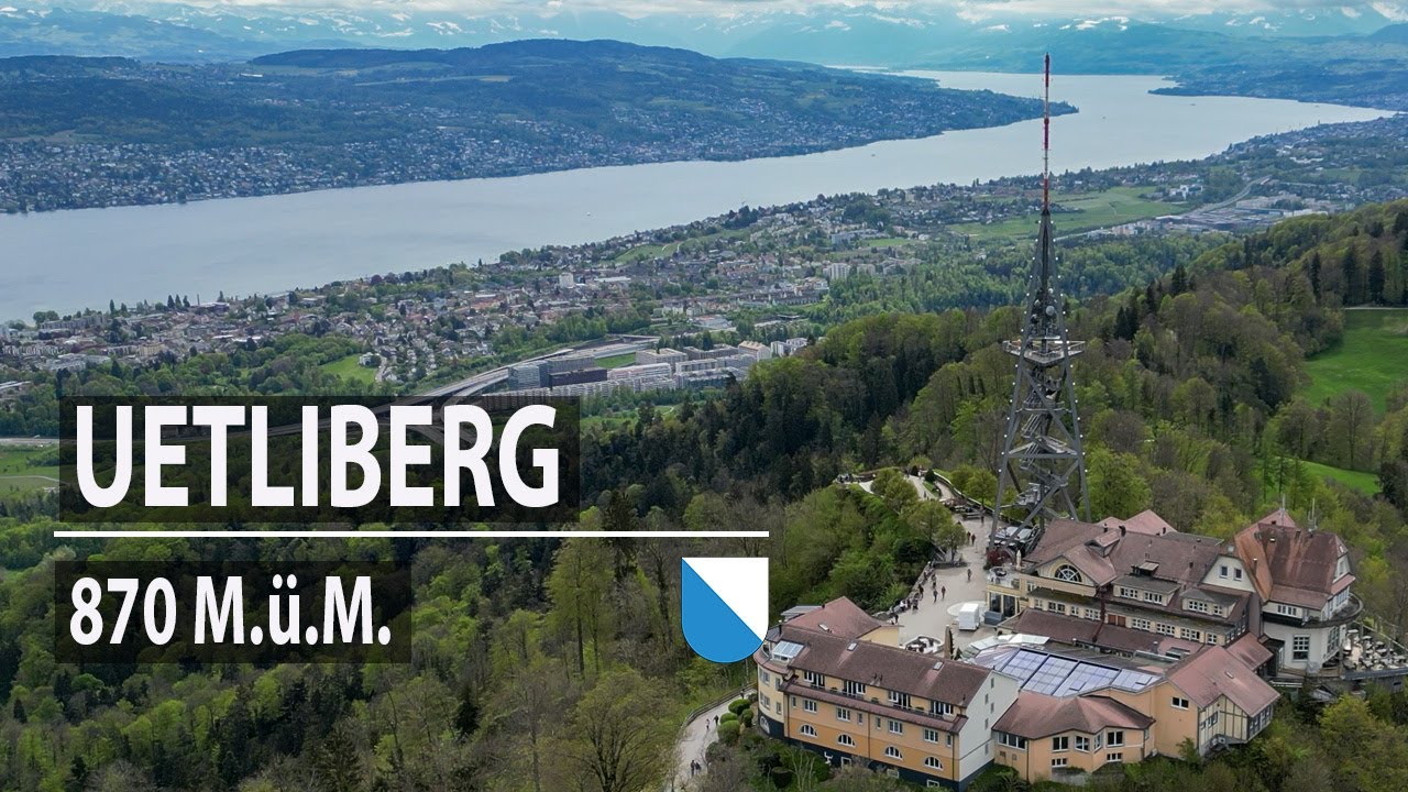 Albisgüetli - Uetliberg 870 M.ü.M. - Top of Zürich - 4K