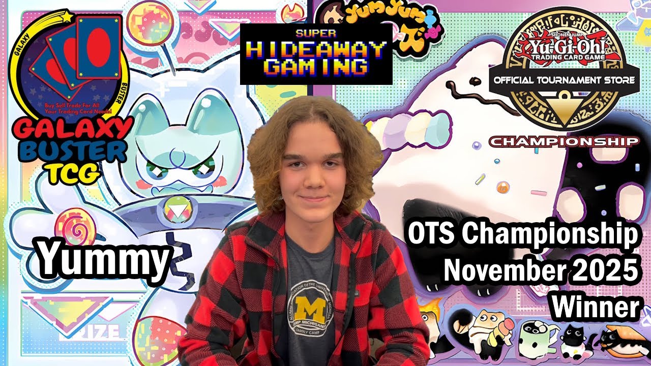 November 2025 1st Place Yugioh OTS Championship - Yummy Deck Profile