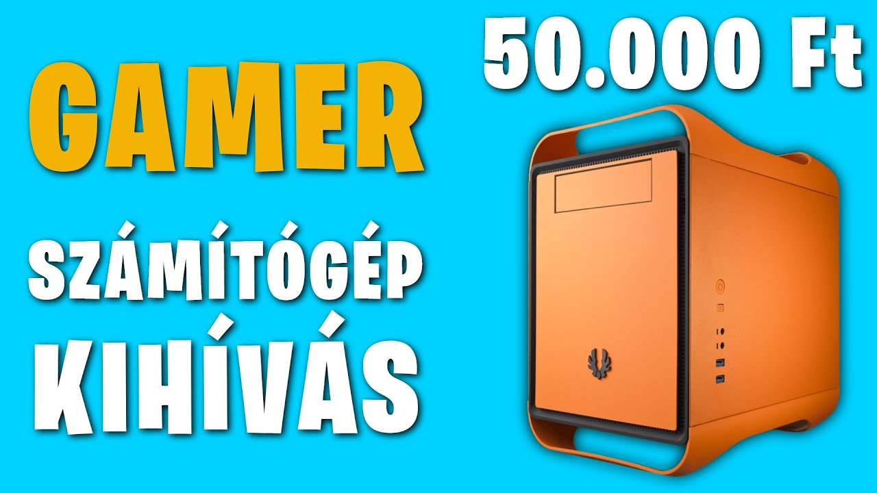 🖥️ 50.000ft-ból Gamer számítógép kihívás 🖥️