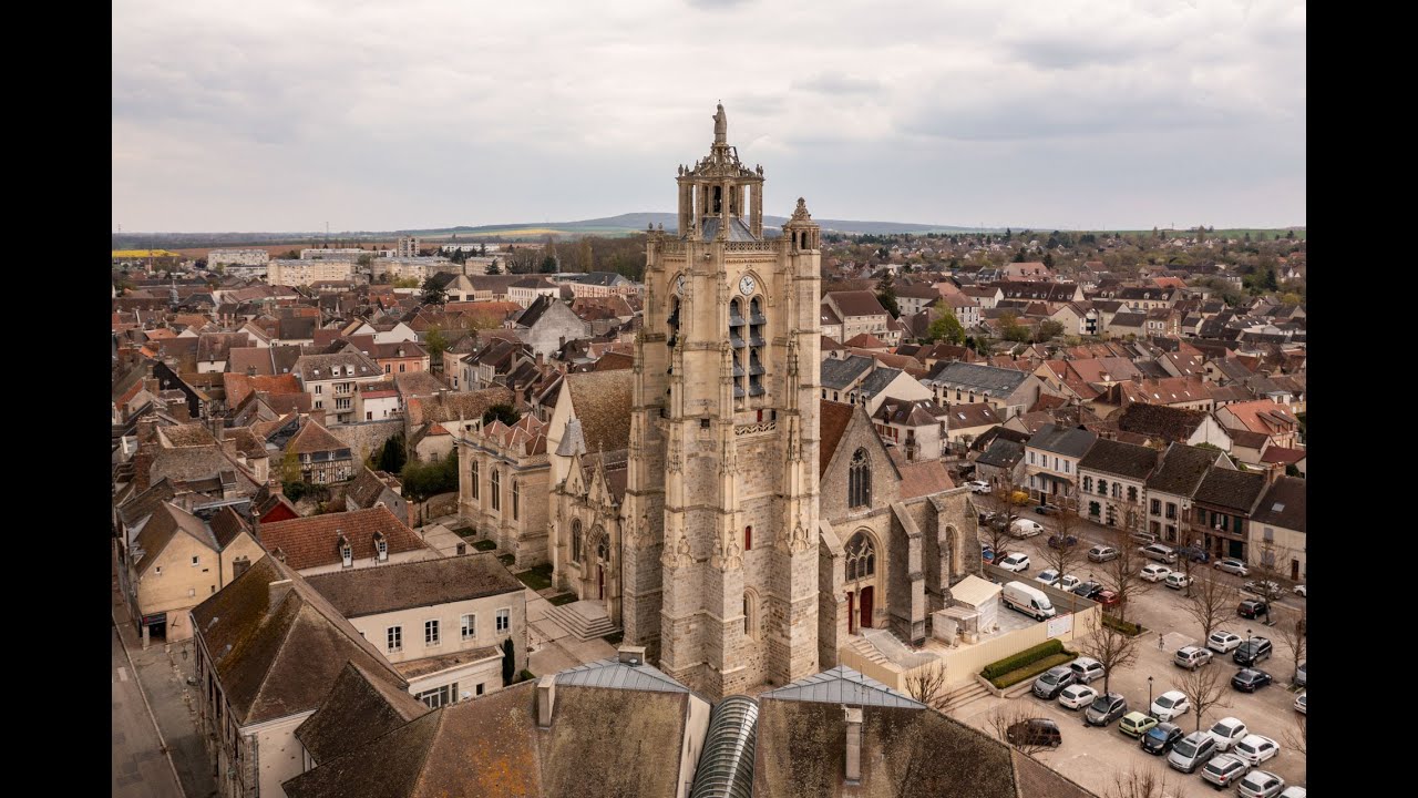 Route du vitrail : église Saint-Laurent de Nogent-sur-Seine (Aube)