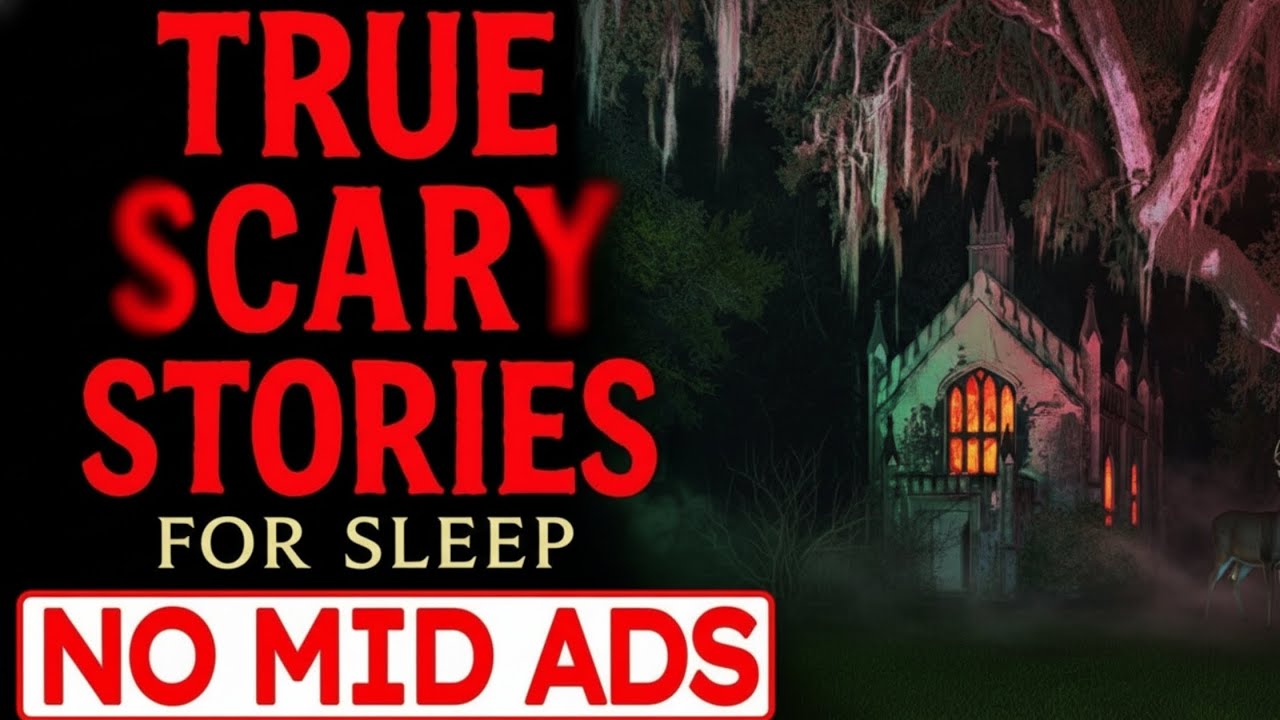 NO ADS 🛑 2 HOURS of TRUE Scary Stories for Sleep | Rain Sounds | Black Screen |  Ep. 13