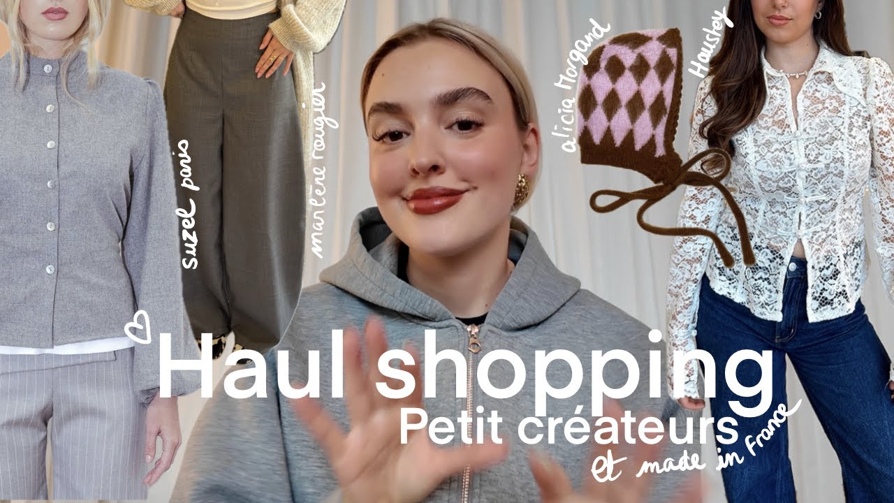 Je fait mon shopping d'hiver chez des petits créateurs ! (et c'est magnifique)