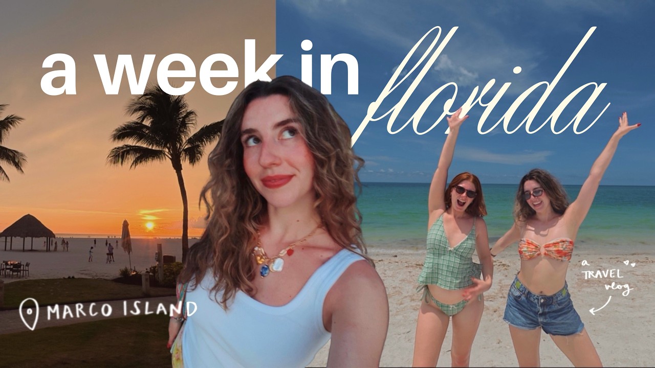 Алексис и Эмили покоряют Флориду! 🌴 Проведите со мной неделю на острове Марко
