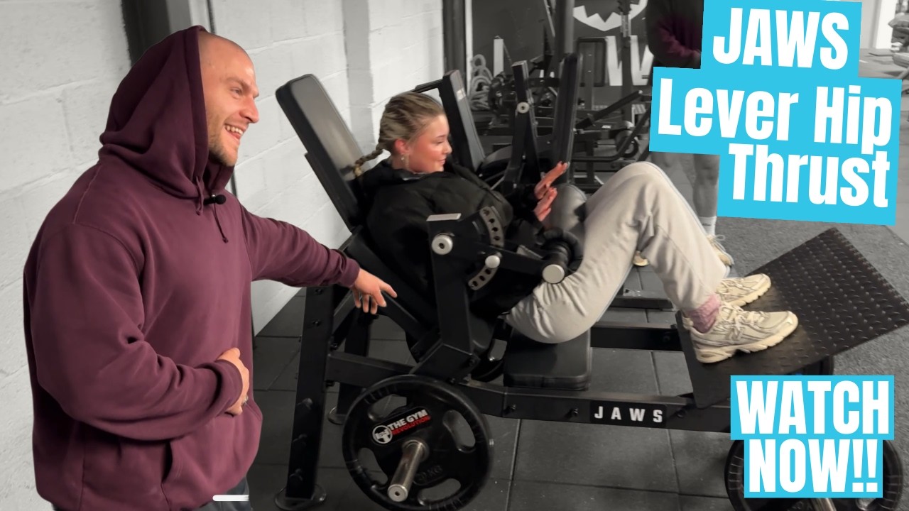 The JAWS Strength Lever Hip Thrust in Action | Features + Demo