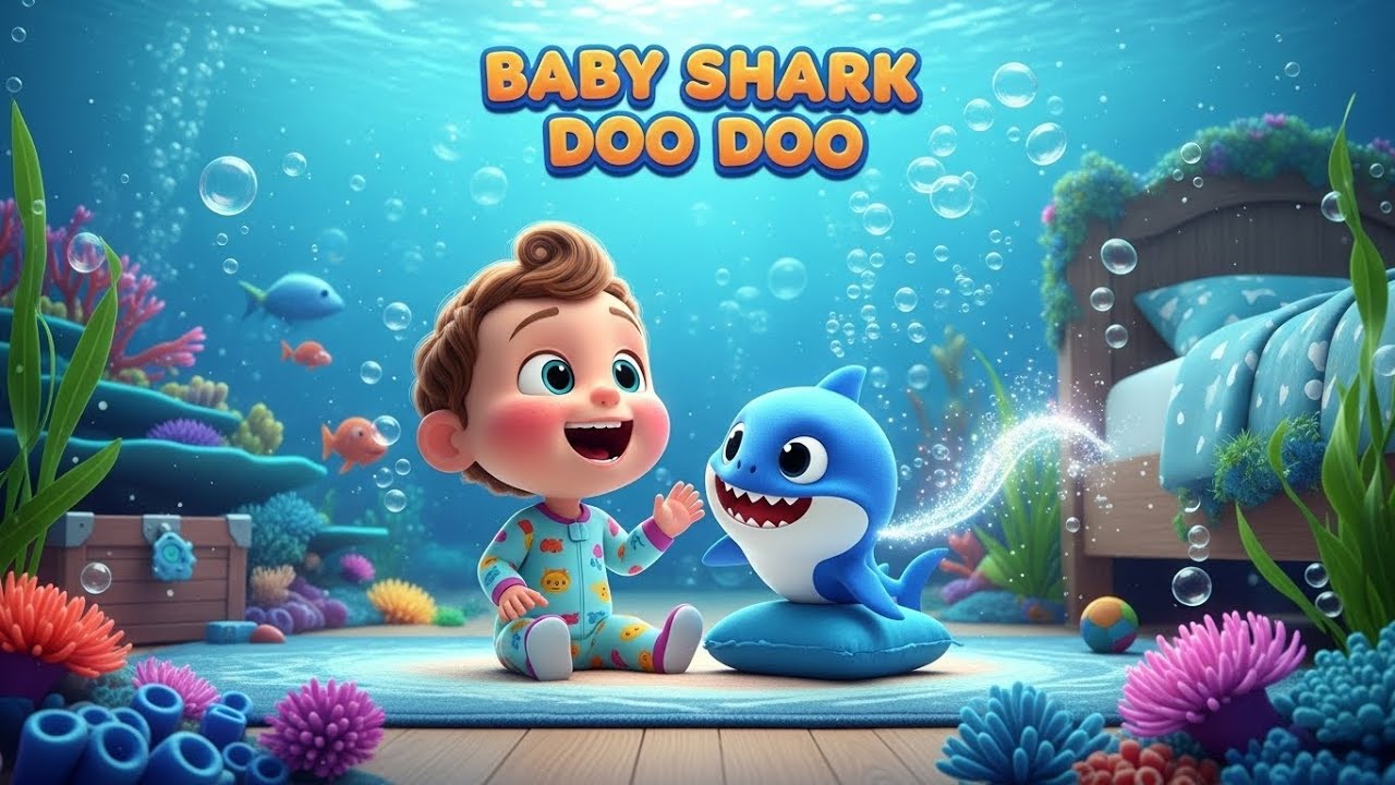 Танец Baby Shark | Пой и танцуй! | Песни о животных для детей | Лучшие детские стишки и песенки