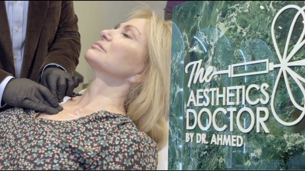 Debbie Arnold Tries Vivacy Hydromax with Dr Ahmed (The Aesthetics Doctor) Beauty Investigates