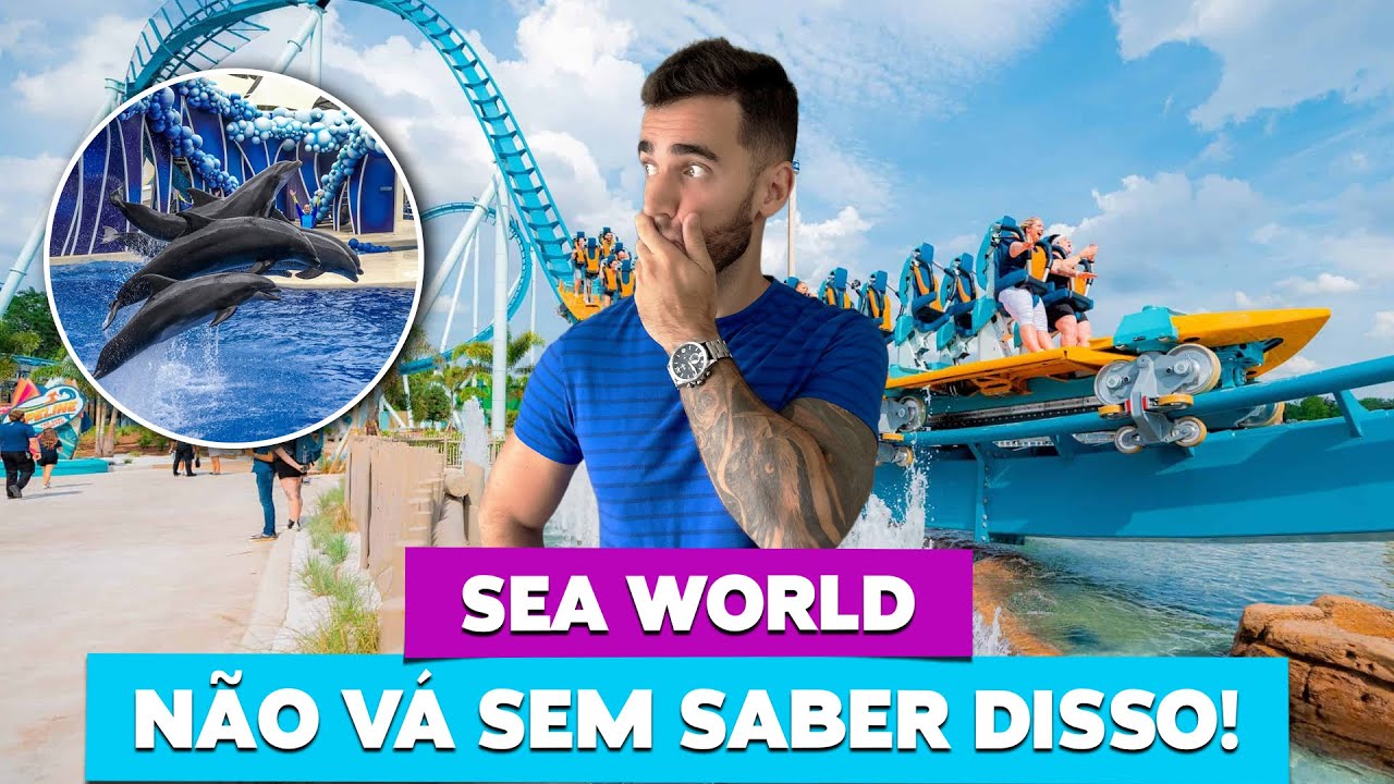 10 dicas do parque SEA WORLD Orlando! Atrações, ingressos e fura filas!