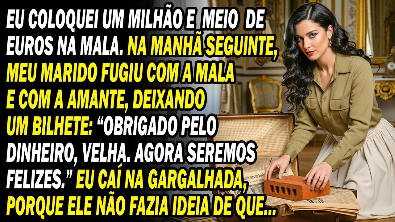 Meu Marido Roubou A Mala Achando Que Havia 1,5 Milhão De Euros Dentro —Mas, Na Verdade, Eu Já Havia…