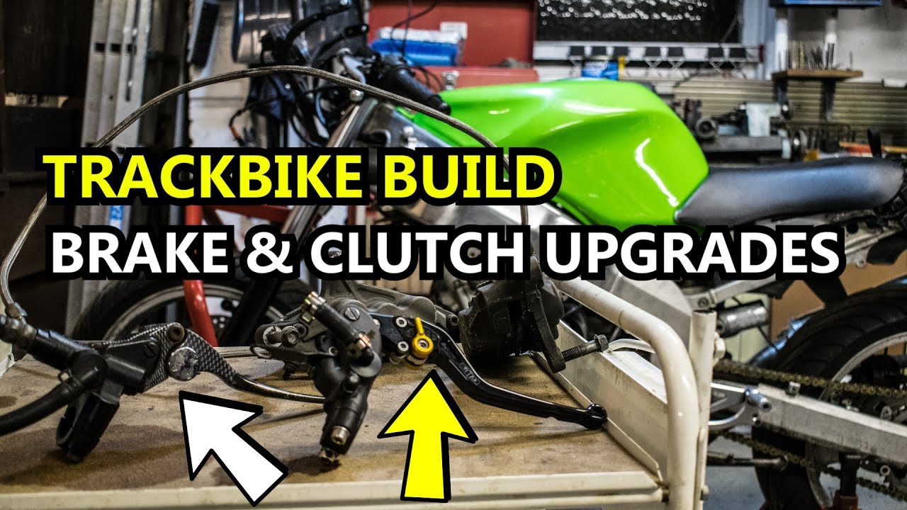 Fitting Subscriber Parts! Radial Master Cylinder, Levers, Bleeding Brakes - Trackbike build Ep 4