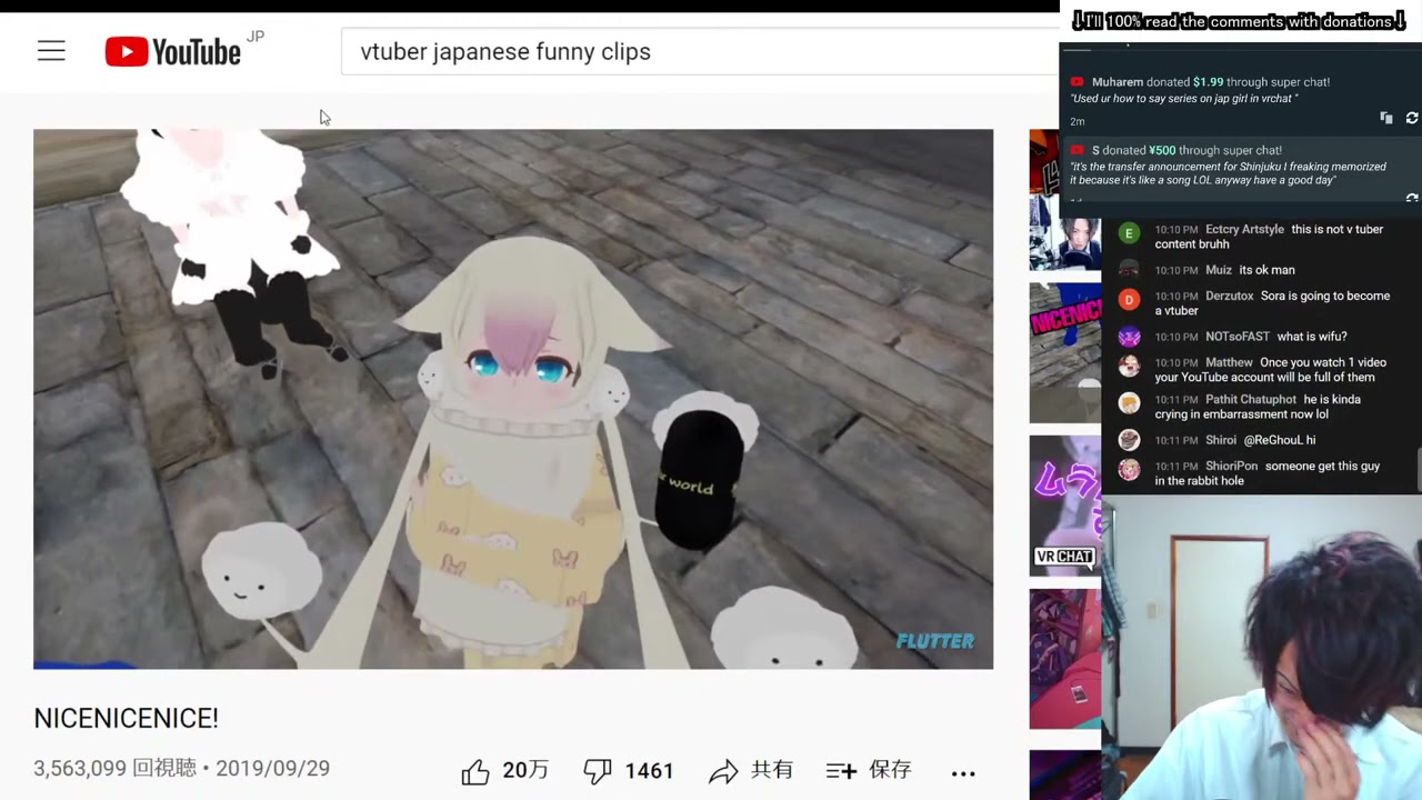 Reacting To Funny Vtuber Clips | 20.08.2021 Reupload