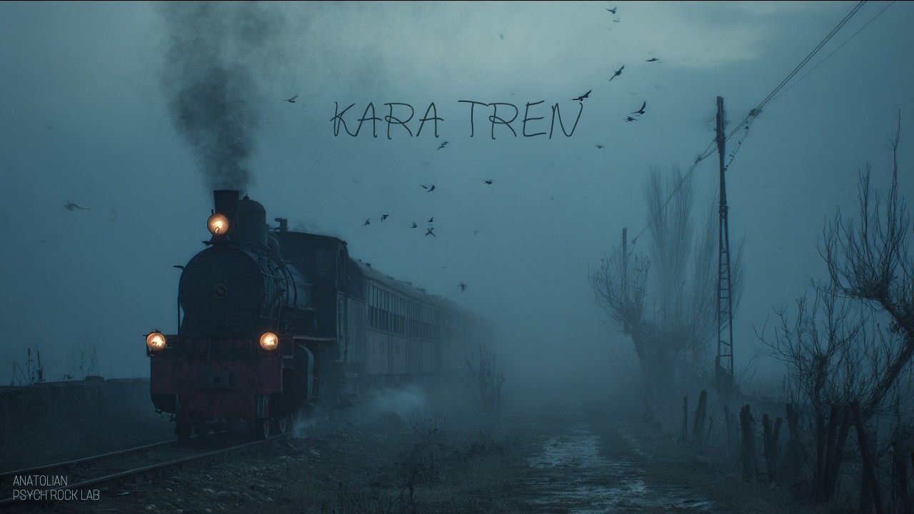 Kara Tren &ndash; Psychedelic Anatolian Rock | 1970s Turkish Folk (AI Video Klip)