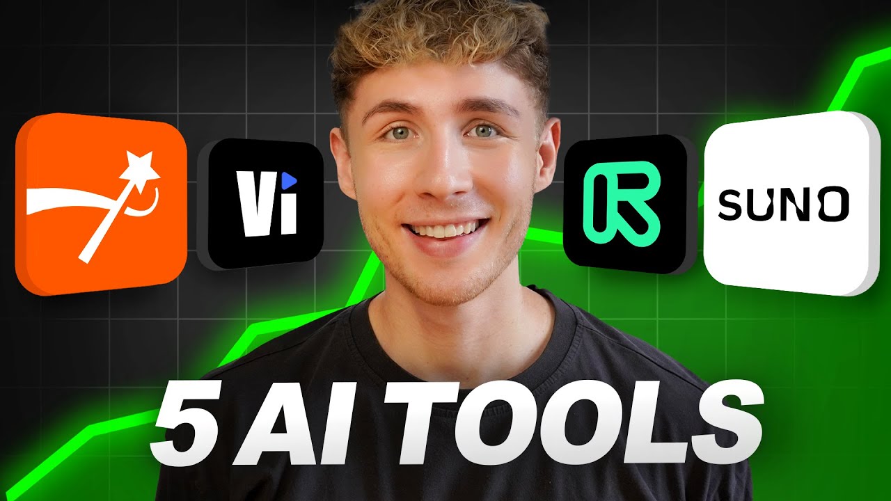 Mit diesen 5 AI Tools gehst du in 2025 VIRAL auf TikTok! (als Anfänger)