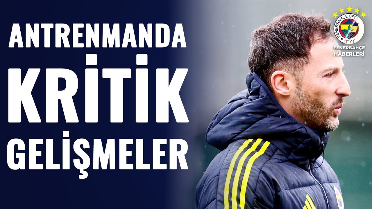 Fenerbahçe FCSB Maçı Öncesi Yapılan Antrenmanda Önemli Gelişmeler! İşte Antrenmanda Öne Çıkanlar