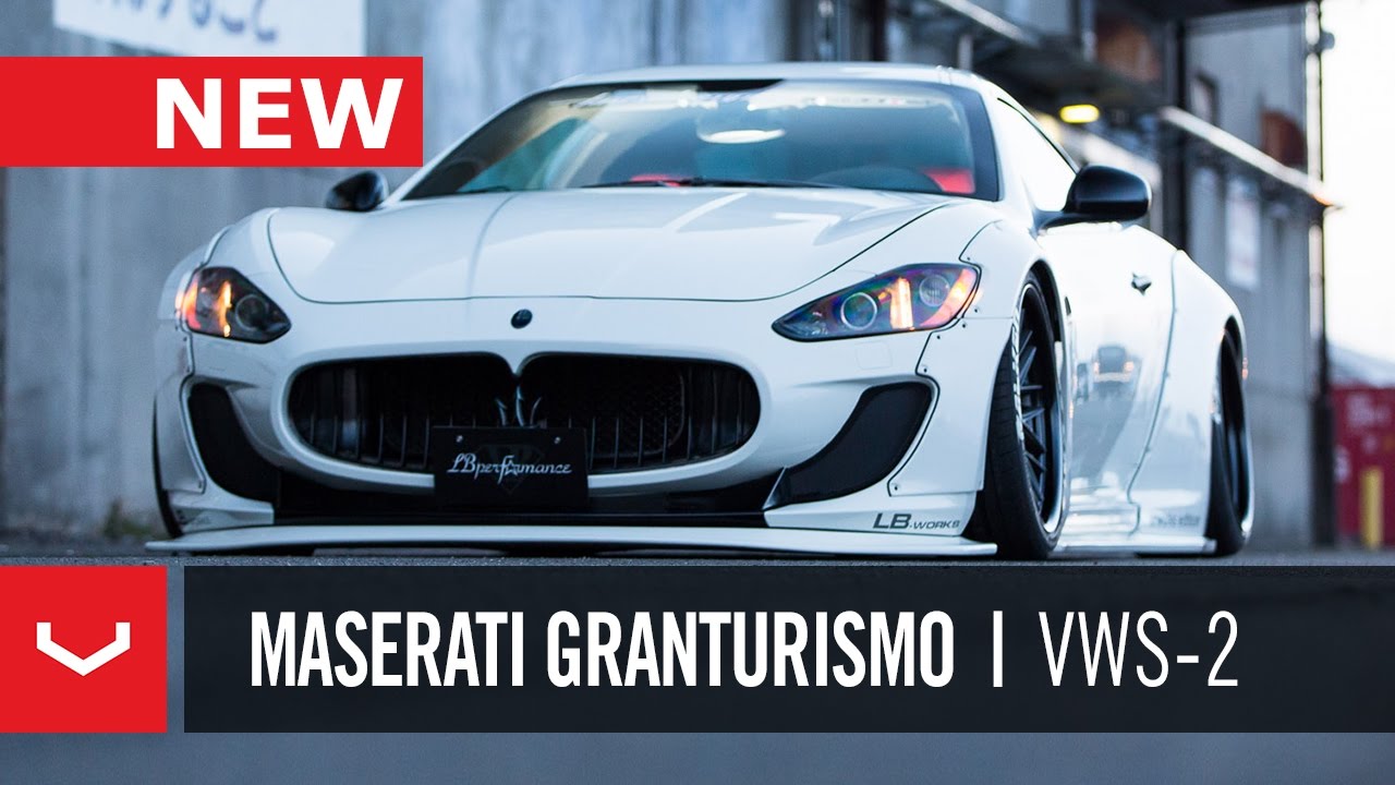 Maserati GranTurismo Liberty Walk | Vossen x Work Wheels | VWS-2