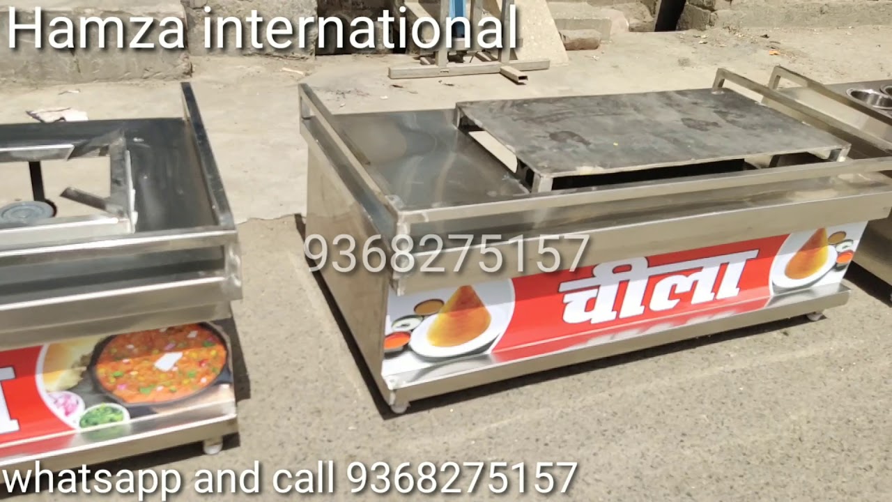Stainless steel catering counter