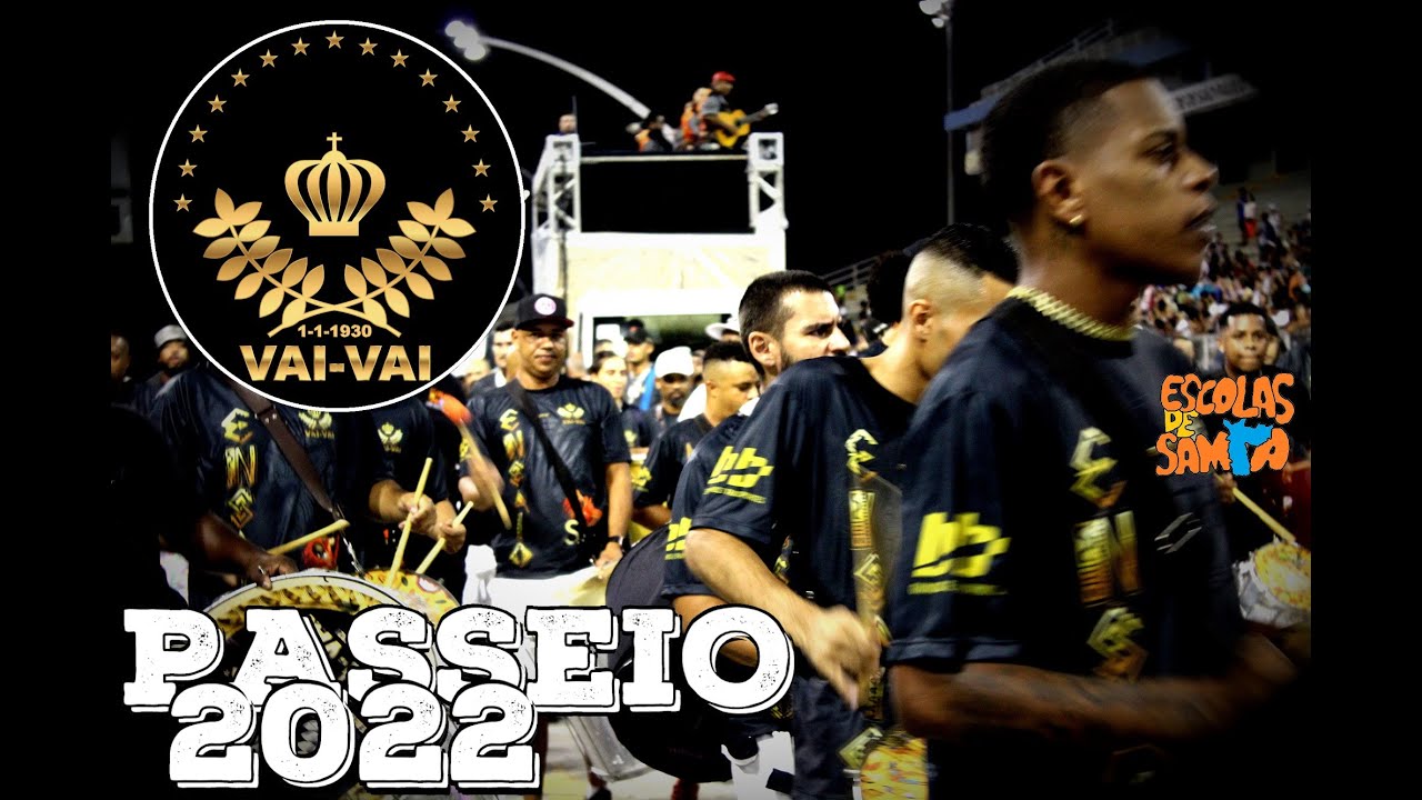 VAI VAI 2022 - Passeio pela Bateria Pegada de Macaco Mestres Beto e Tadeu #PioneiroNoVídeoDosBreques