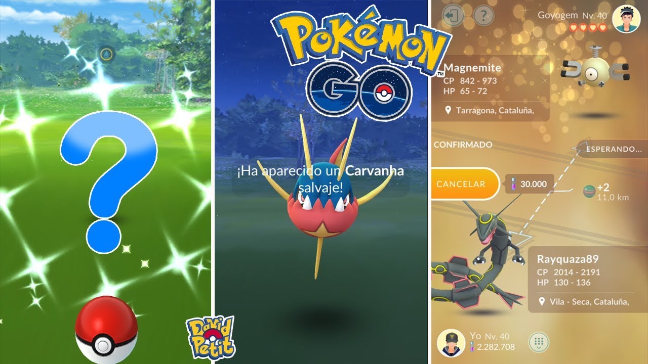 SHINY SORPRESA, INTERCAMBIO CON SUERTE SHINY M&Aacute;S EVENTO ACU&Aacute;TICO! [Pok&eacute;mon GO-davidpetit]