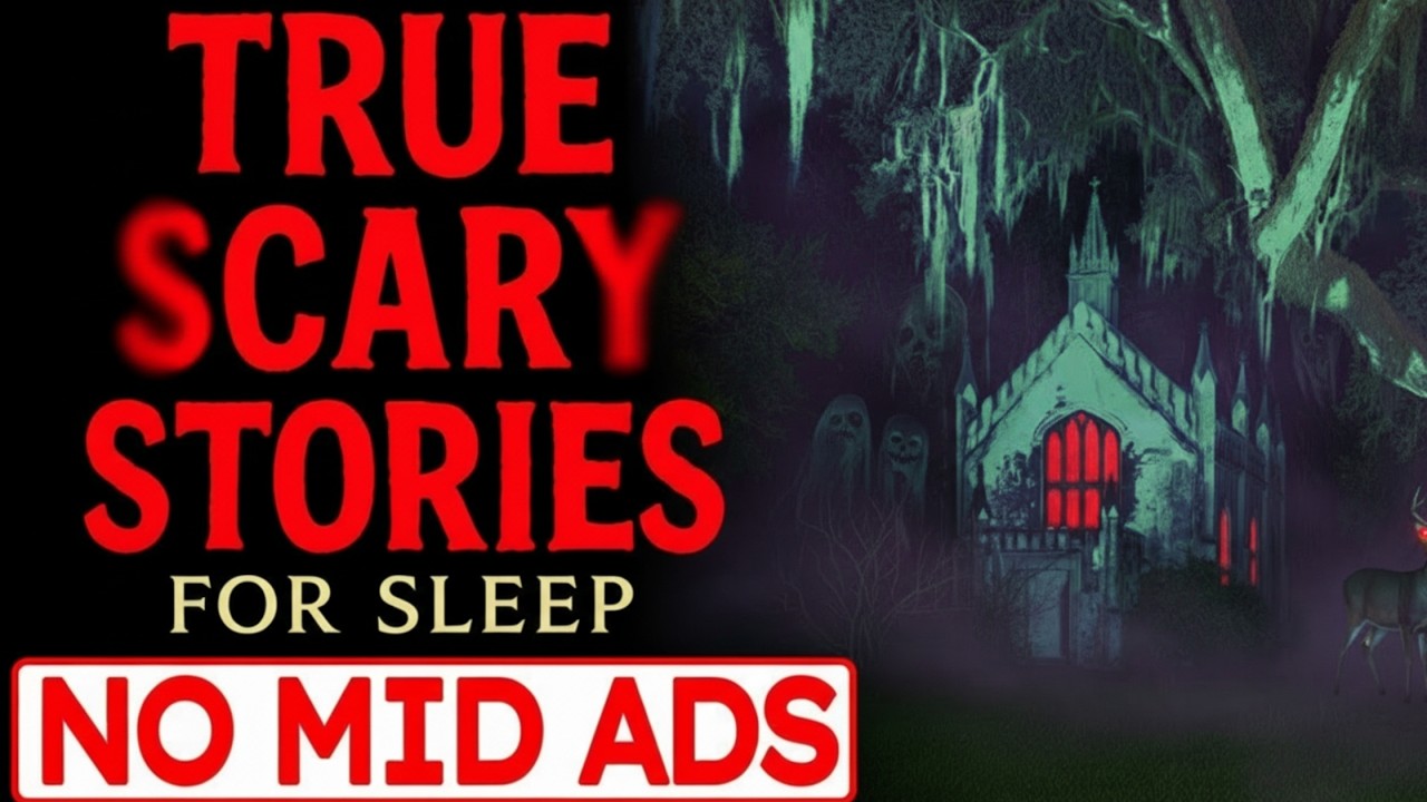 NO ADS 🛑 2 HOURS of TRUE Scary Stories for Sleep | Rain Sounds | Black Screen |  Ep. 01