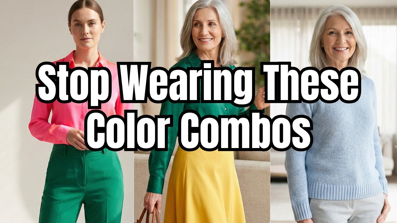 7 Color Combo Mistakes Women Over 50 Must Avoid to Look Elegant & Expensive