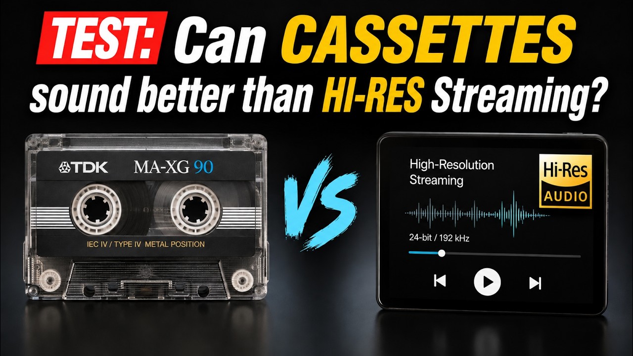 ТЕСТ: Могут ли КАССЕТЫ звучать лучше, чем HI-RES стриминг?